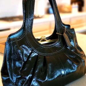 Coach Patent Leather Large Tote